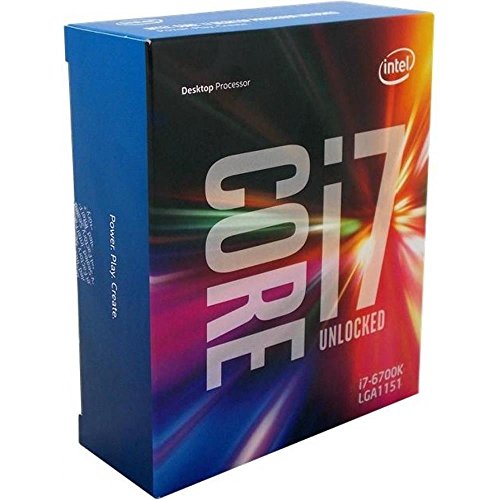 Intel Core i7 6700K Processor (4 GHz, 4 Core, 8 Threads, 8 MB